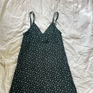 Green floral Brandy dress